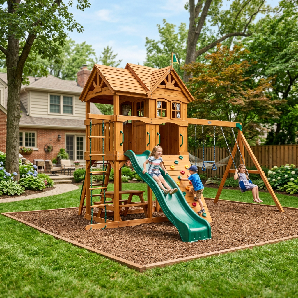 Home Wooden Playgrounds