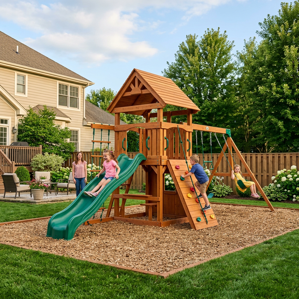 Wooden Playsets (2)